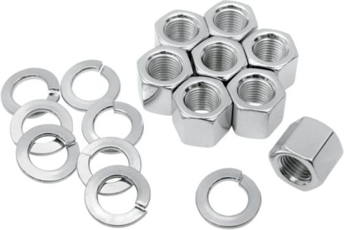 CYLINDER BASE NUTS CHROME